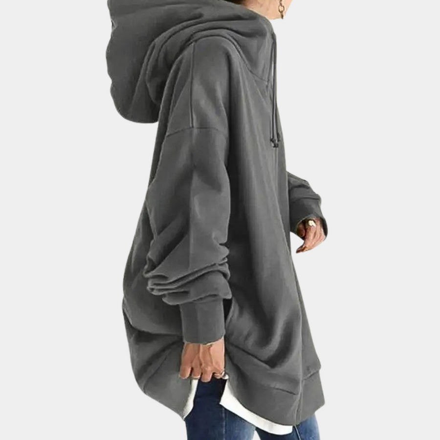 Carlotta - Stijlvolle zip-up hoodie voor dames