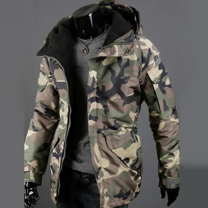 Giovanni -  Trendy camouflagejack voor mannen