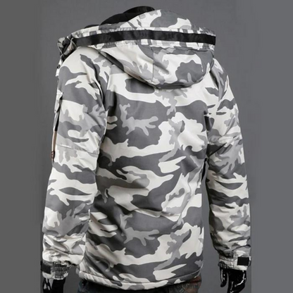 Giovanni -  Trendy camouflagejack voor mannen