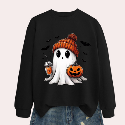 Luna - Griezelig Halloween Sweatshirt voor Vrouwen