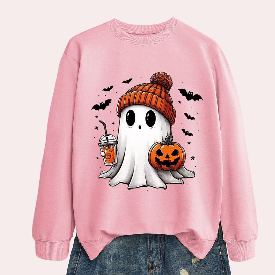 Luna - Griezelig Halloween Sweatshirt voor Vrouwen