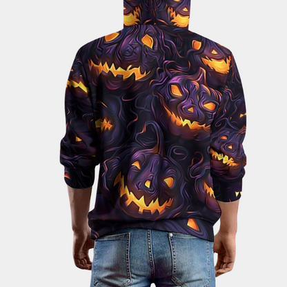 Leonardo - Stijlvolle Halloween Hoodie voor Mannen