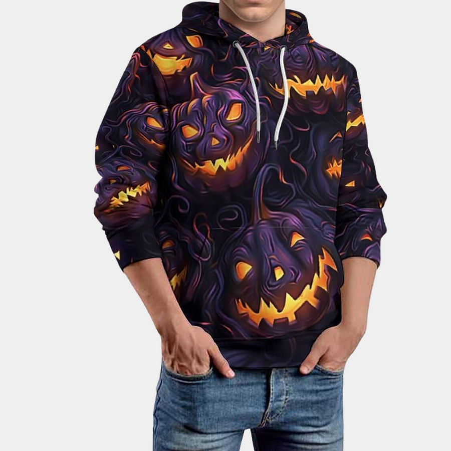 Leonardo - Stijlvolle Halloween Hoodie voor Mannen