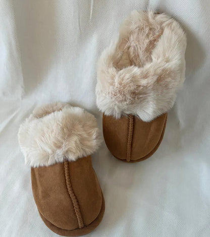 Greta - Warme winter teddybeer schoenen voor dames