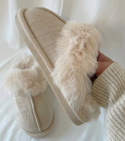 Greta - Warme winter teddybeer schoenen voor dames