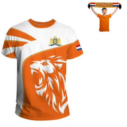 Leo - Nederland euro voetbalshirt