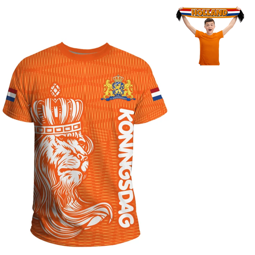 Leo - Nederland euro voetbalshirt