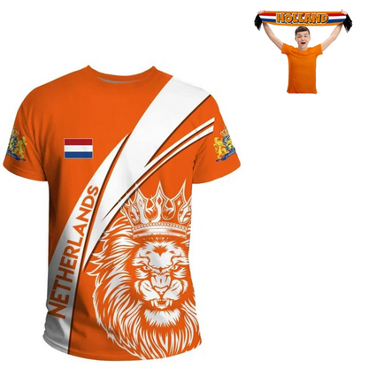 Leo - Nederland euro voetbalshirt