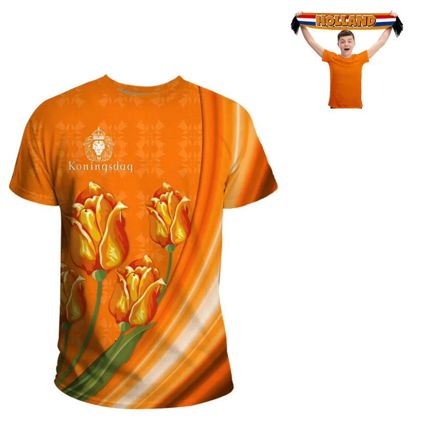 Leo - Nederland euro voetbalshirt