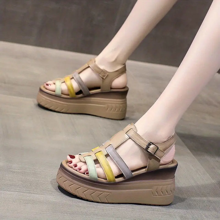 Femm - Zachte sandalen van imitatieleer