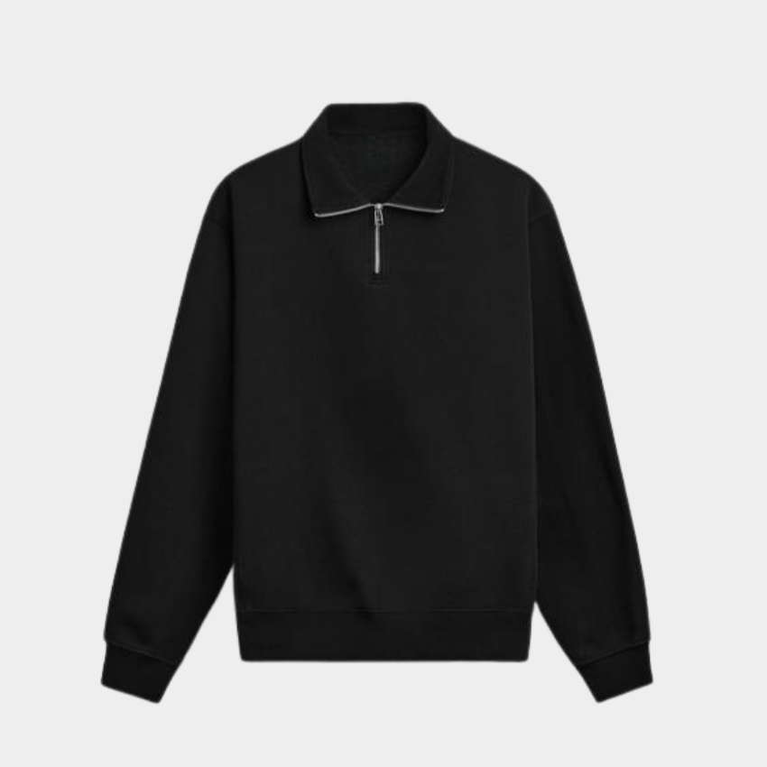 Aldo - Sweatshirt met rits in de hals voor heren