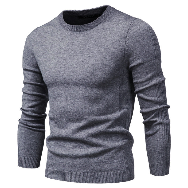 Dino - Heren effen gebreide sweater