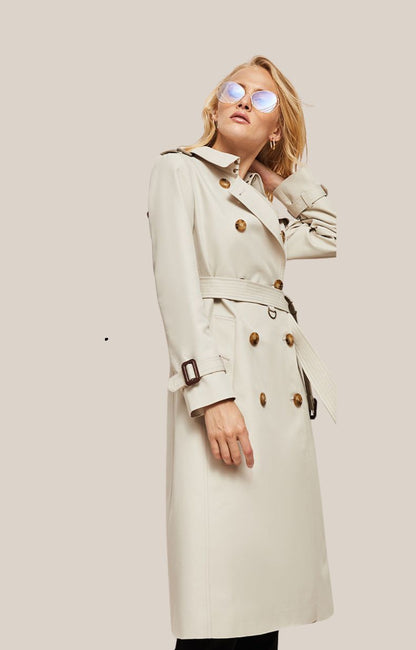 Arianna - Casual trenchcoat voor dames in de winter