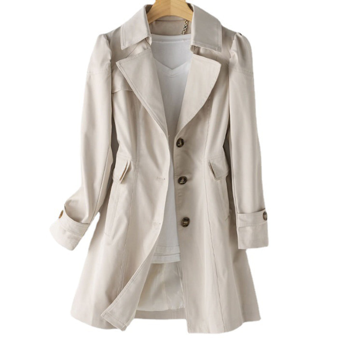 Angelina - Lange trenchcoat voor dames