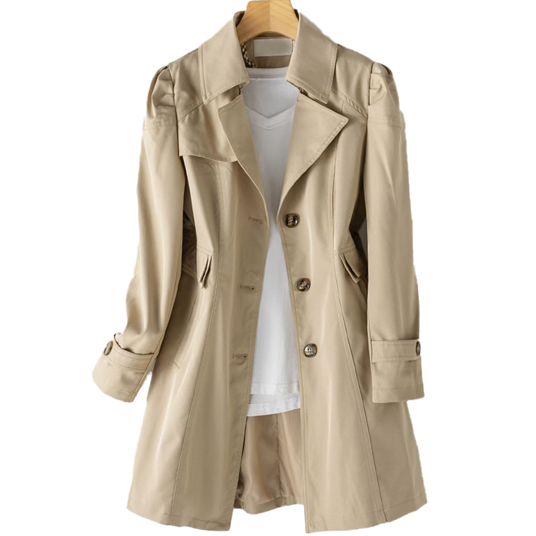 Angelina - Lange trenchcoat voor dames