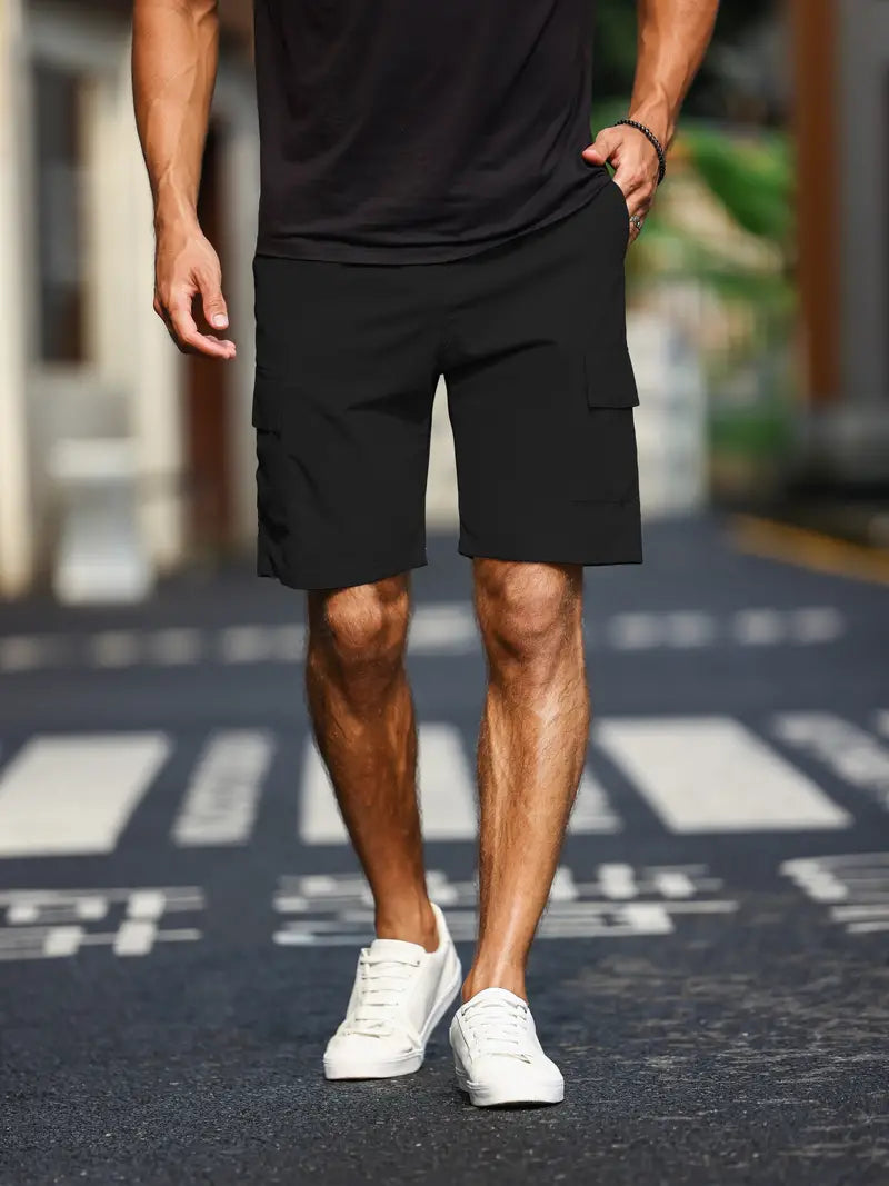 Enzo - Casual cargo shorts voor heren