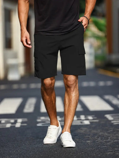 Enzo - Casual cargo shorts voor heren