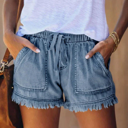 Alice - Zomershorts met ruches