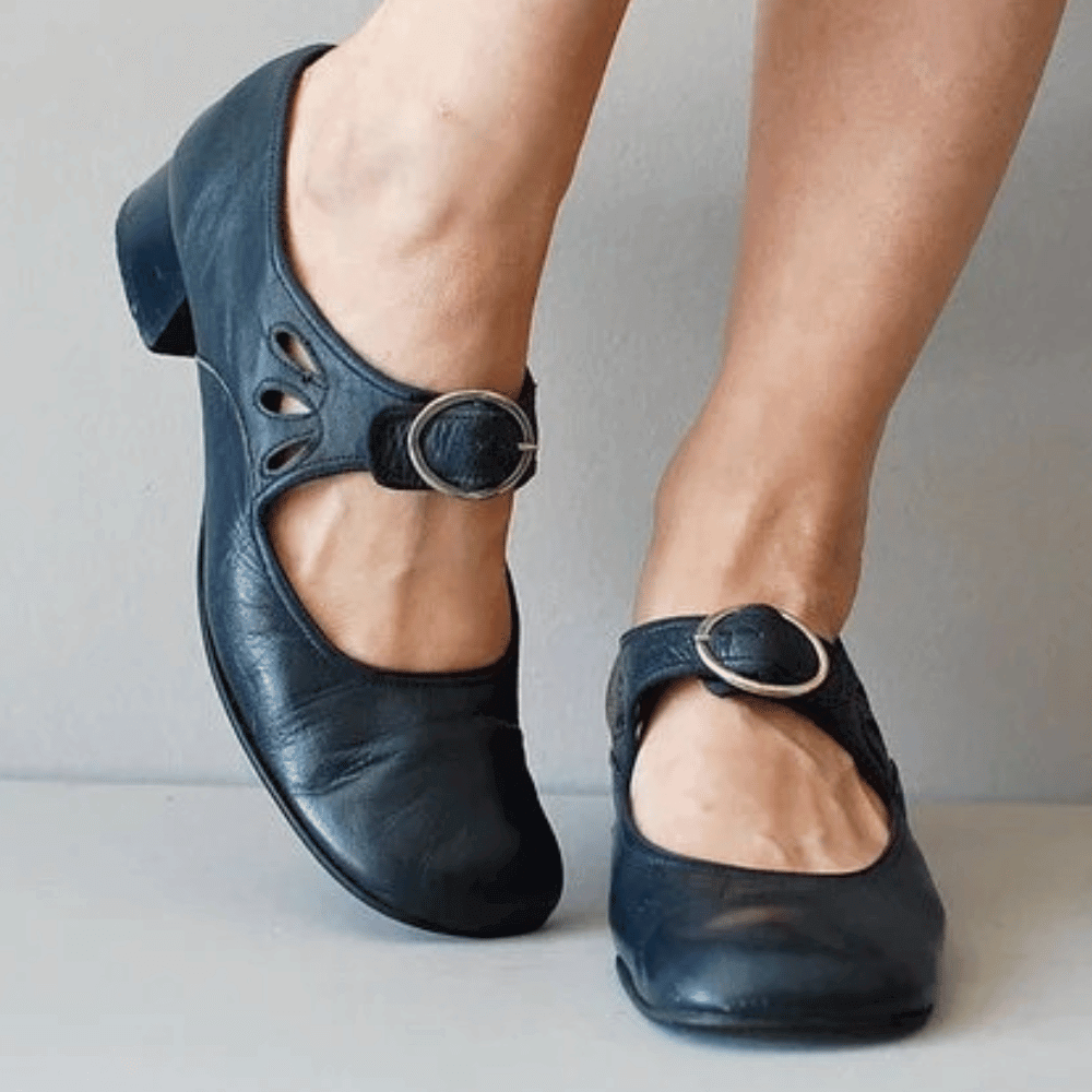 Dorothea - Leren sandalen voor dames