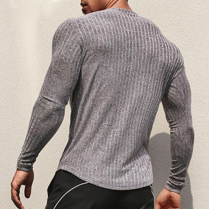 Lorenzo - Heren lange mouwen pullover