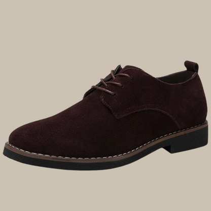 Massimo - Stijlvolle herfst suede formele oxford schoenen voor mannen