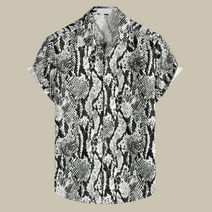 Sebastian - Dieren 3d geprint hawaii shirt voor mannen