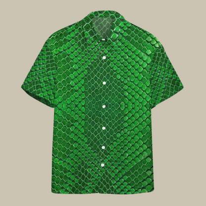 Sebastian - Dieren 3d geprint hawaii shirt voor mannen