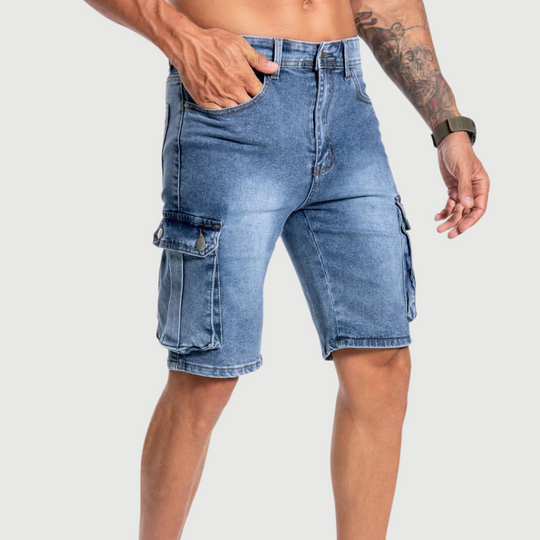 Bram - Denim shorts voor mannen