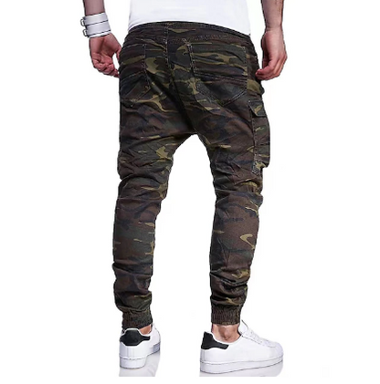 Adriaan - Casual broek met koord voor heren