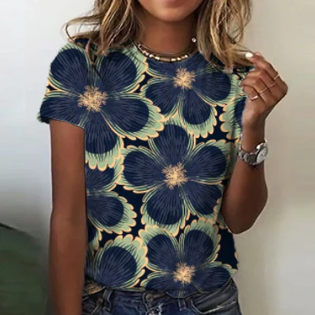 Audrey - Bloemenzee shirt