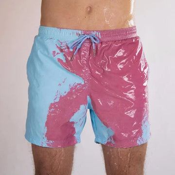 Dylan - Strandshorts met kleurverloop