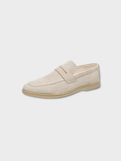 Edoardo - Vintage leren loafers voor heren