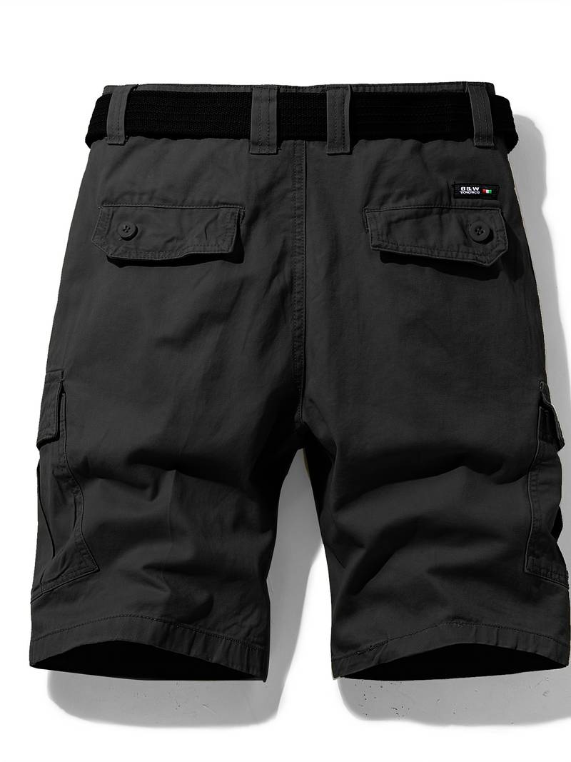 Huibert - Casual cargo shorts met meerdere zakken voor mannen