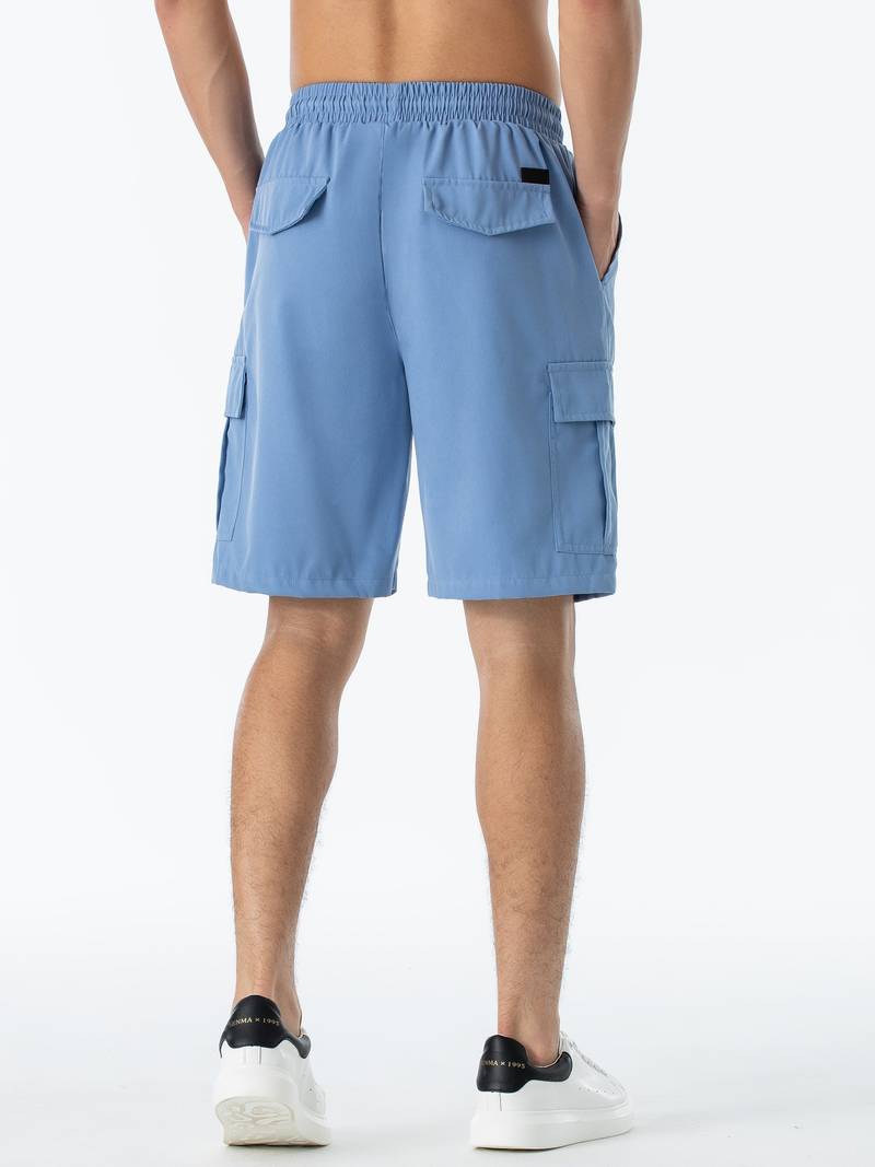 Simon - Cargo shorts met trekkoord in klassiek ontwerp