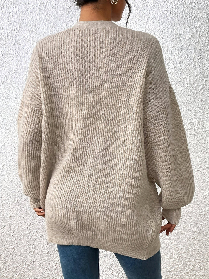 Francesca - Casual warme katoenen cardigan voor dames