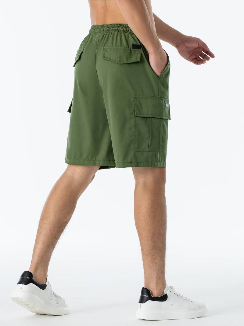 Simon - Cargo shorts met trekkoord in klassiek ontwerp