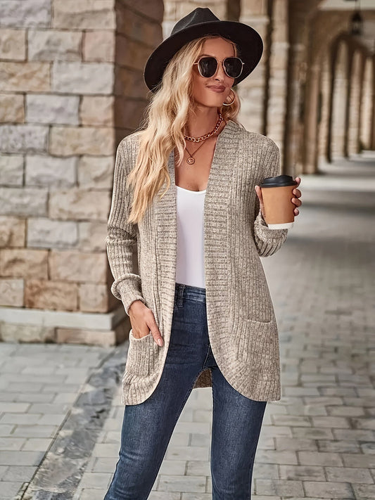 Silvia - Casual warme fleece cardigan voor dames