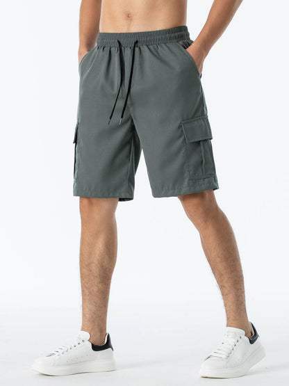 Simon - Cargo shorts met trekkoord in klassiek ontwerp