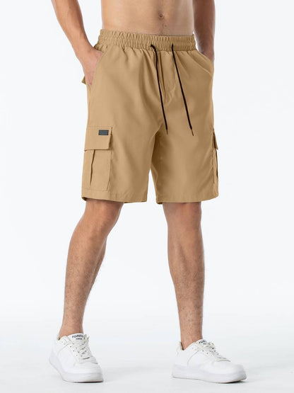 Simon - Cargo shorts met trekkoord in klassiek ontwerp