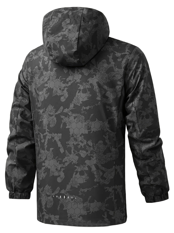 Mattia  - Warme Camouflage Windbreaker Buitenjas Voor Heren