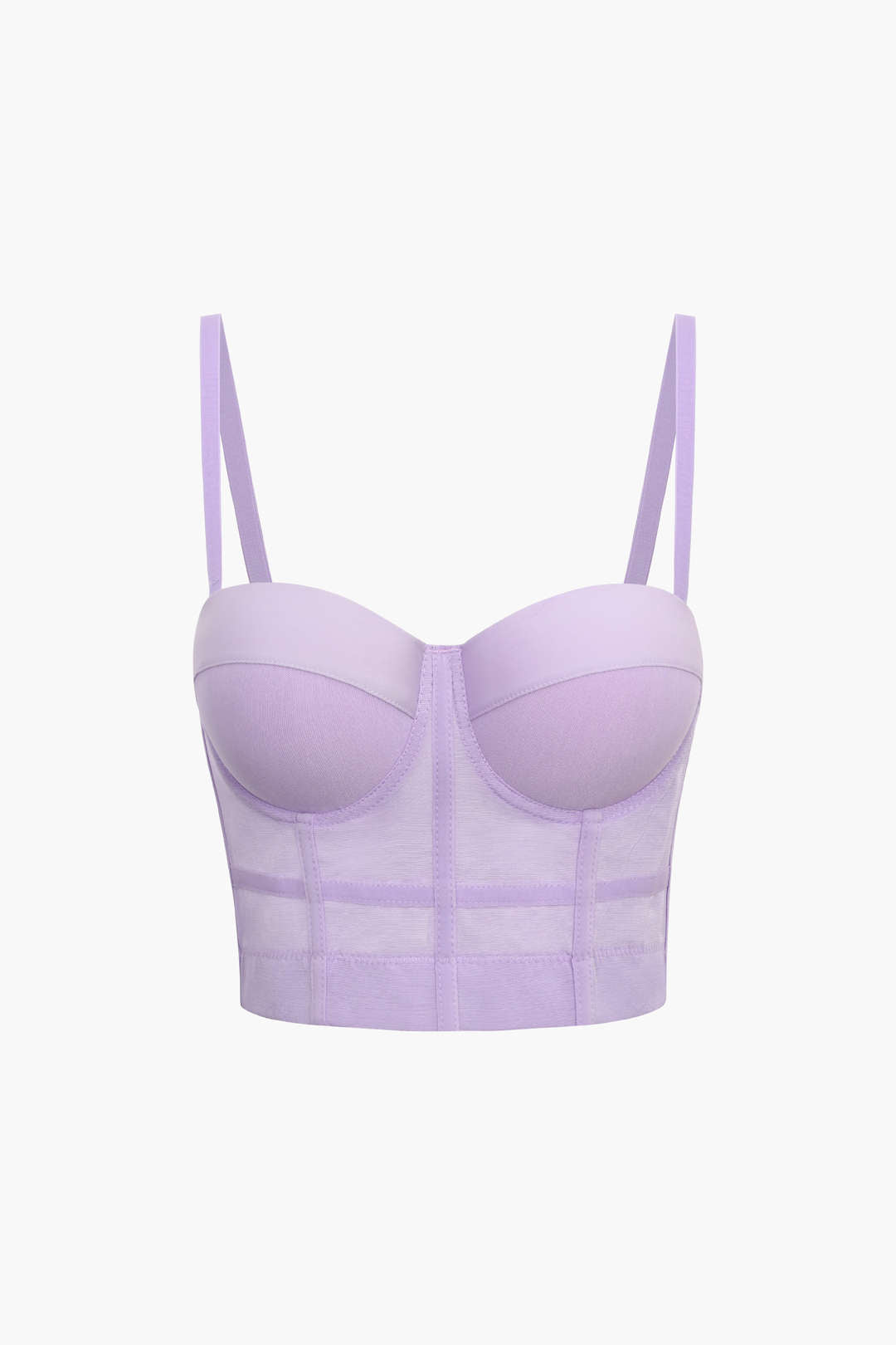 Lotte - Mesh beugel bustier top