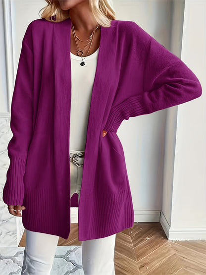 Arianna - Elegant wol cardigan met zakken voor dames