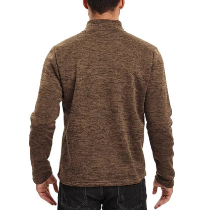 Amerigo - Casual Pullover met halve rits voor heren