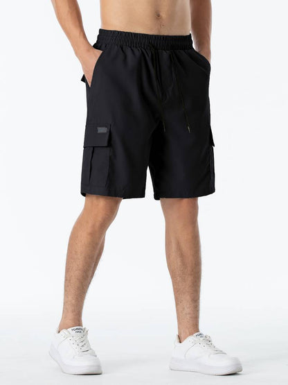 Simon - Cargo shorts met trekkoord in klassiek ontwerp