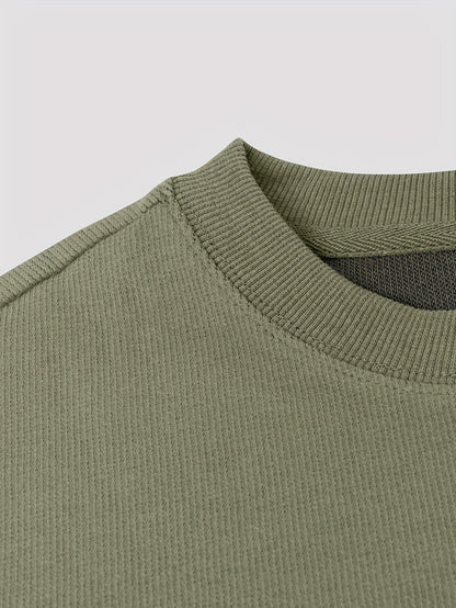 Lorenzo - Casual Fashion Crew Neck Pullover voor Mannen