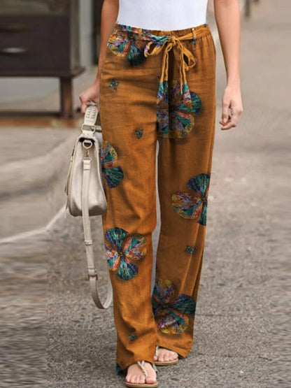 Aria - Zomer mode wide leg broek voor vrouwen