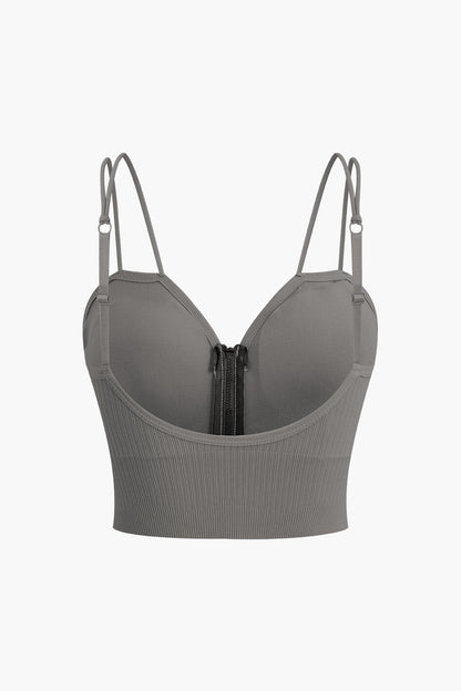 Nora - Cami top met rits