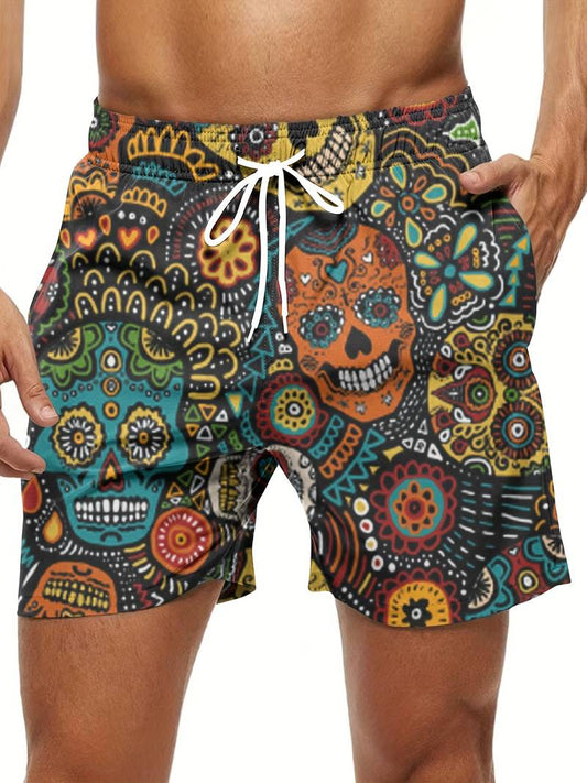 Lucas - Trendy Hawaiian short met trekkoord