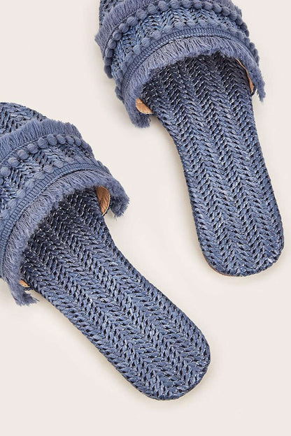 Saar - Franje slippers