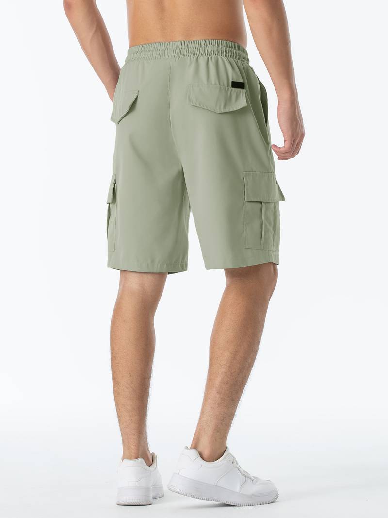 Simon - Cargo shorts met trekkoord in klassiek ontwerp